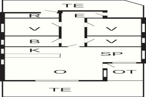 Foto van 6 persoons vakantie huis in Løkken - Vakantiehuis in Løkken - FloorPlan