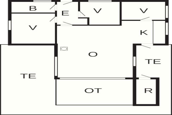 Foto van 6 persoons vakantie huis in Læsø-By Traum - Vakantiehuis in Læsø - FloorPlan