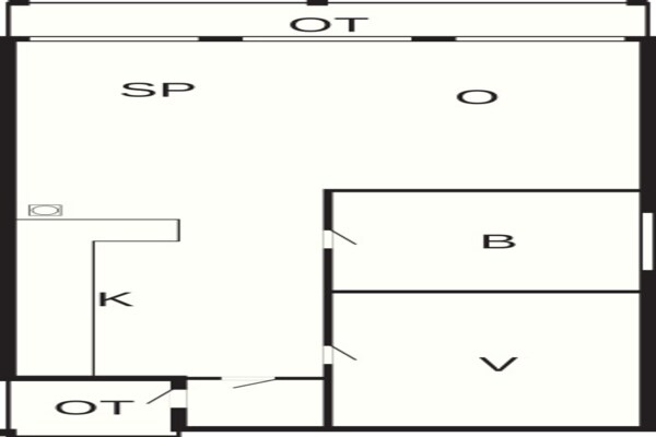 Foto van 4 persoons vakantie huis in Karrebæksminde - Vakantiehuis in Karrebæksminde - FloorPlan