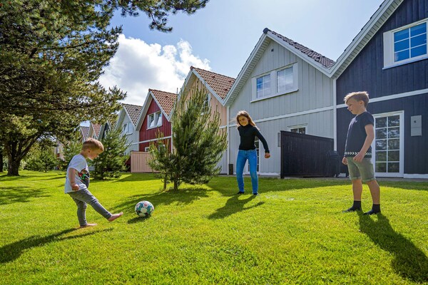 Foto van 8 persoons vakantie huis op een vakantie park in Blåvand - Outdoor