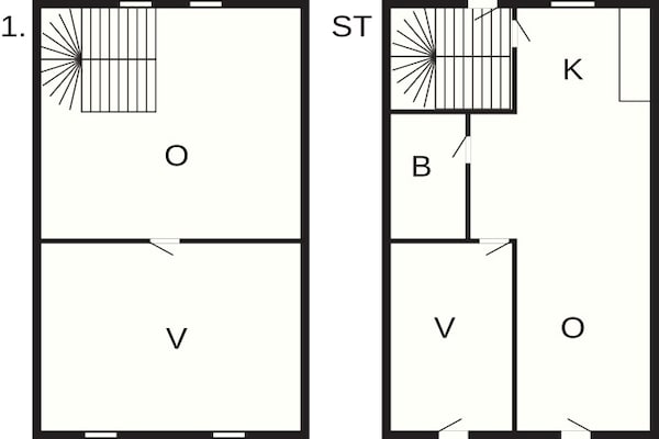 Foto van 6 persoons vakantie huis op een vakantie park in Blåvand - FloorPlan