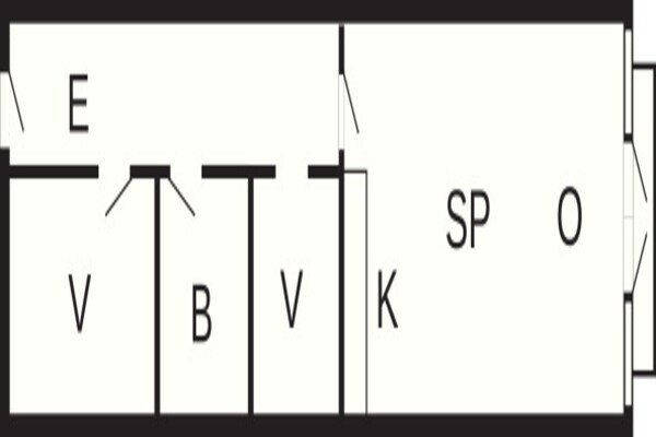Foto van 6 persoons vakantie huis op een vakantie park in Blokhus - FloorPlan