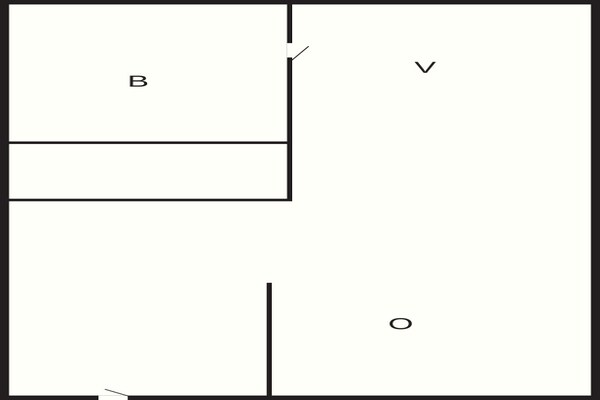 Foto van 2 persoons vakantieparkhuis in Fanø - Vakantiehuis in Fanø - FloorPlan