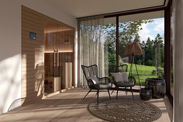 Foto van Appartement met gedeeld infinity zwembad - Vakantiehuis in St. Martin am Tennengebirge - Wellness