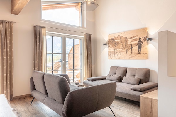 Foto van Luxe chalet met sauna bij het zwemmeer - Vakantiehuis in Uttendorf - LivingRoom