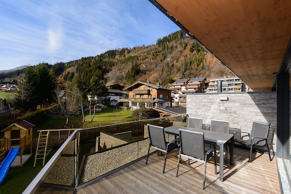 Foto van Appartement in Wildkogel bij Skilift - Vakantiehuis in Neukirchen am Großvenediger - TerraceBalcony