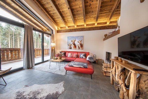 Foto van Chalet in Neukirchen bij Wildkogel Arena - Vakantiehuis in Neukirchen am Grossvenediger - LivingRoom