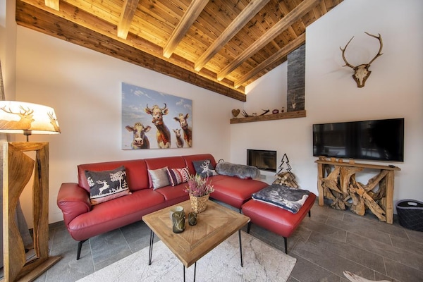 Foto van Chalet in Neukirchen bij Wildkogel Arena - Vakantiehuis in Neukirchen am Grossvenediger - LivingRoom