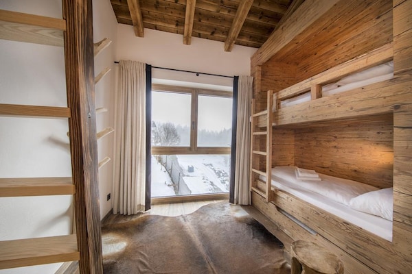 Foto van Rossberg Chalet met panoramisch uitzicht - Vakantiehuis in Neukirchen - BedRoom