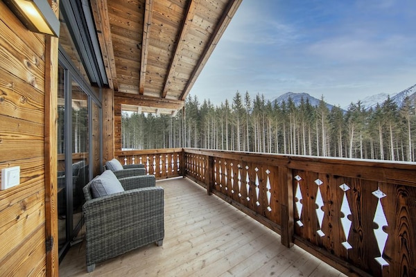Foto van Chalet in Neukirchen aan de skipistes - Vakantiehuis in Neukirchen - TerraceBalcony