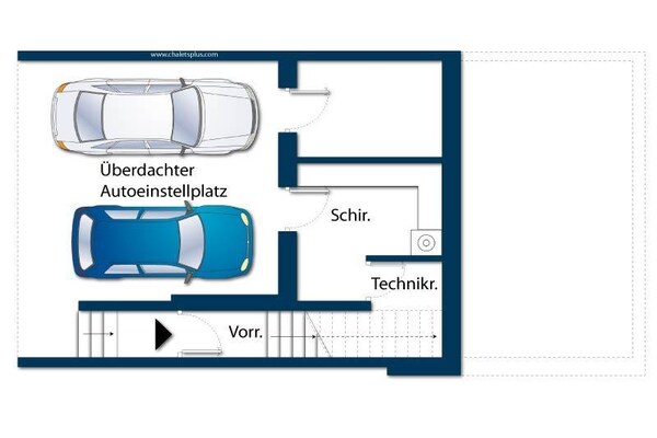 Foto van Drive-in chalet op korte loopafstand van de skibus met verbinding naar de Wildkogel of Zillertal Arena. - Untagged