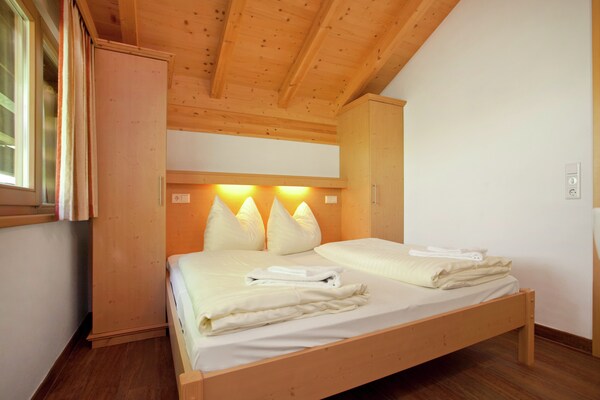 Foto van Luxe verblijf in Wald im Pinzgau met sauna - Vakantiehuis in Wald-Königsleiten - BedRoom