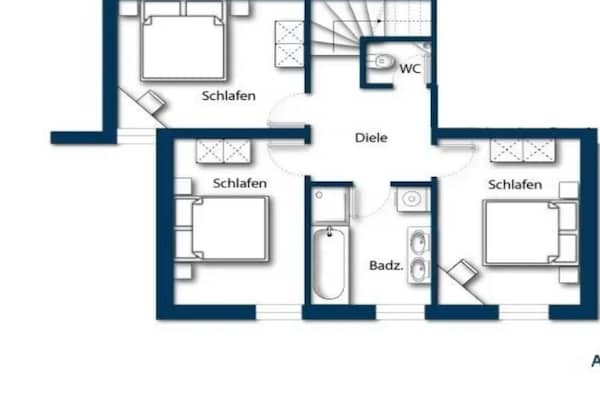 Foto van Schilderachtig chalet in een vallei in Oostenrijk - Vakantiehuis in Wald-Königsleiten - FloorPlan