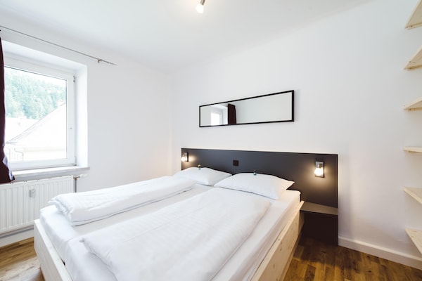 Foto van Luxe appartement met infraroodsauna (zonder borg) - Vakantiehuis in Eisenerz - BedRoom