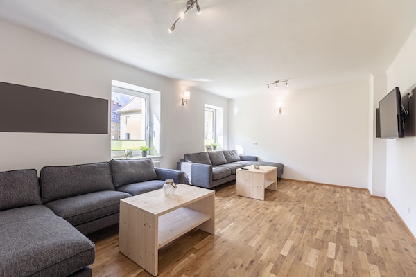 Foto van Appartement in Alpen met Uitzicht (zonder borg) - Vakantiehuis in Eisenerz - LivingRoom