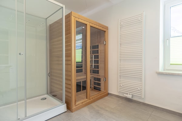 Foto van Mooi appartement in Stryia met sauna (zonder borg) - BathRoom