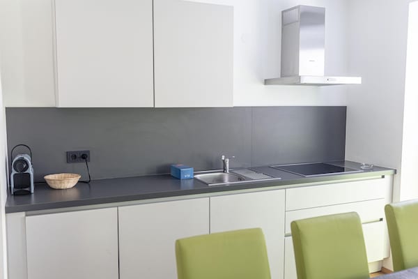 Foto van Mooi appartement in Stryia met sauna (zonder borg) - Kitchen