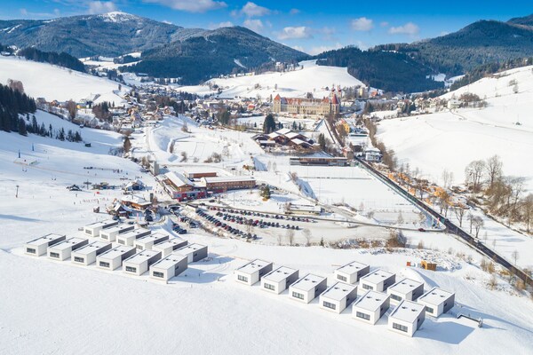 Foto van Fantastisch chalet met IR-sauna - Vakantiehuis in St. Lambrecht - ExteriorWinter