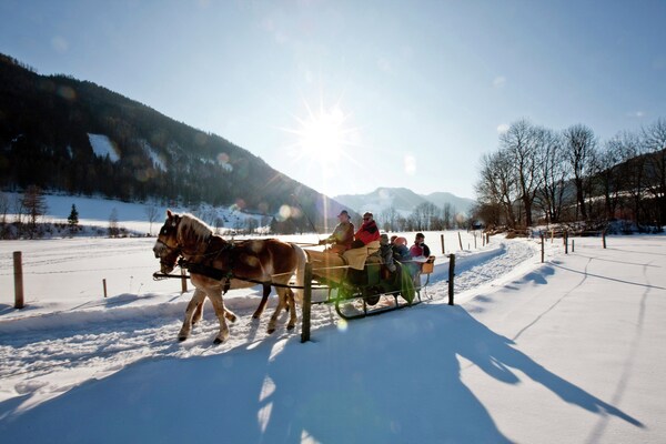 Foto van Sfeervol chalet met whirlpool - Vakantiehuis in Sankt Georgen am Kresichberg - Ambiance