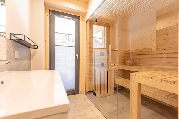 Foto van Gezellig appartement met sauna (zonder borg) - Vakantiehuis in Sankt Georgen am Kreischberg - BathRoom
