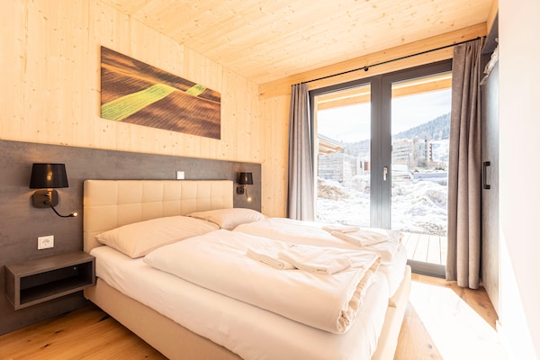 Foto van Gezellig appartement met sauna (zonder borg) - Vakantiehuis in Sankt Georgen am Kreischberg - BedRoom