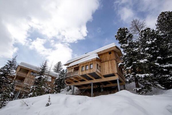 Foto van Mooi chalet met bubbelbad - Vakantiehuis in Turracherhöhe - ExteriorWinter