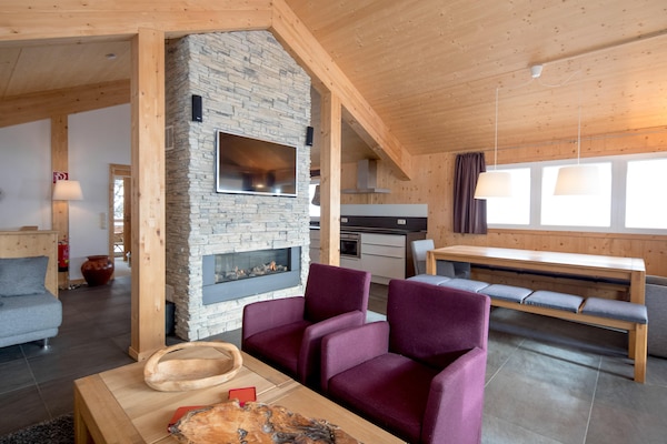 Foto van Mooi chalet met bubbelbad - Vakantiehuis in Turracherhöhe - LivingRoom