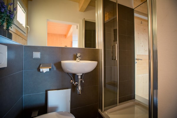Foto van Chalet bij skigebied in Oostenrijk met sauna - Vakantiehuis in Turracherhöhe - BathRoom