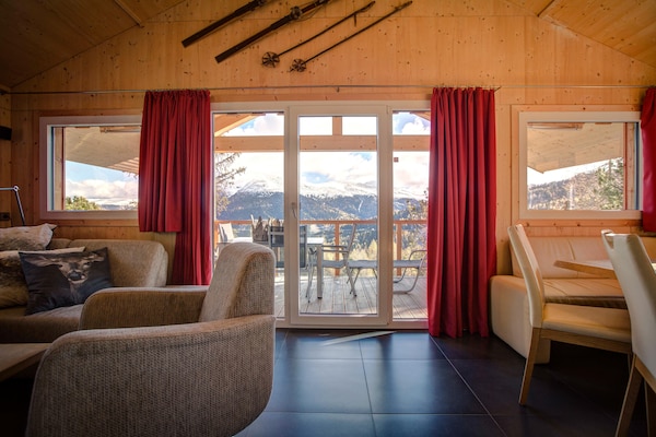 Foto van Chalet bij skigebied in Oostenrijk met sauna - Vakantiehuis in Turracherhöhe - LivingRoom