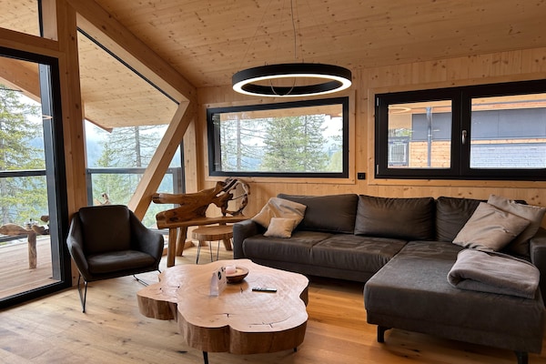 Foto van Luxe chalet met binnensauna - Vakantiehuis in Turrach - LivingRoom