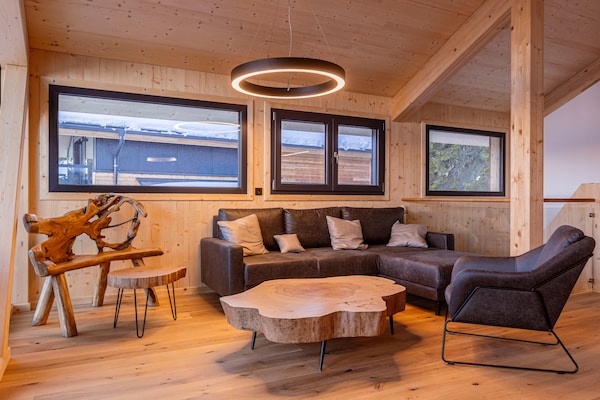 Foto van Luxe chalet met binnensauna - Vakantiehuis in Turrach - LivingRoom