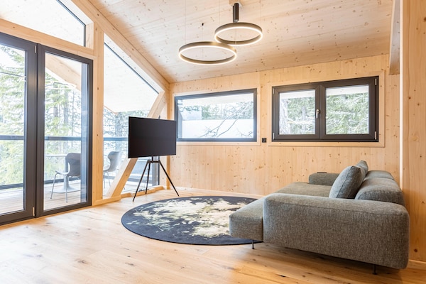 Foto van Modern chalet met binnensauna - Vakantiehuis in Turrach - LivingRoom