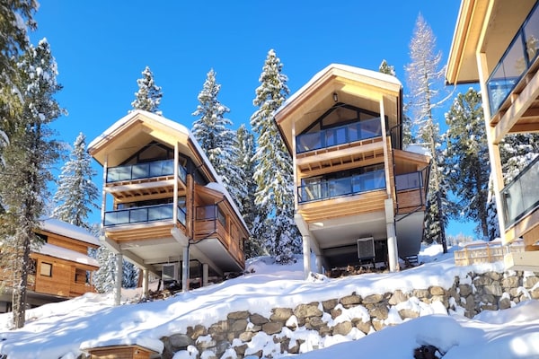 Foto van Modern chalet met binnensauna - Vakantiehuis in Turrach - ExteriorWinter