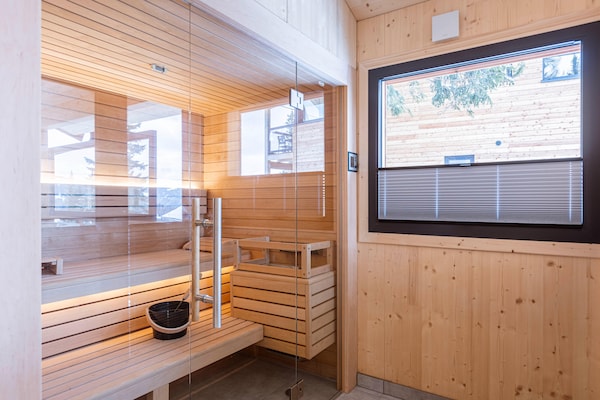 Foto van Modern chalet met binnensauna - Vakantiehuis in Turrach - Wellness