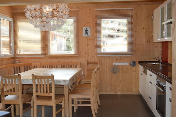 Foto van Chalet op Turracher Höhe bij Skiliften - Vakantiehuis in Turracherhöhe - DiningRoom