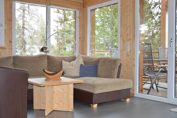 Foto van Chalet op Turracher Höhe bij Skiliften - Vakantiehuis in Turracherhöhe - LivingRoom