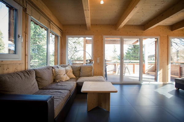 Foto van Chalet op Turracher Höhe bij Skiliften - Vakantiehuis in Turracherhöhe - LivingRoom