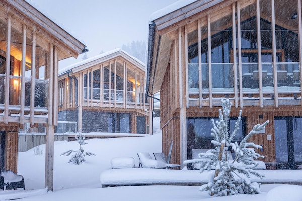 Foto van Mooi appartement met sauna - Vakantiehuis in Ennsling - ExteriorWinter