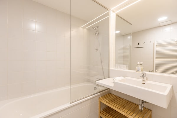 Foto van Appartement met dakterras - Vakantiehuis in Schladming - Rohrmoos - BathRoom