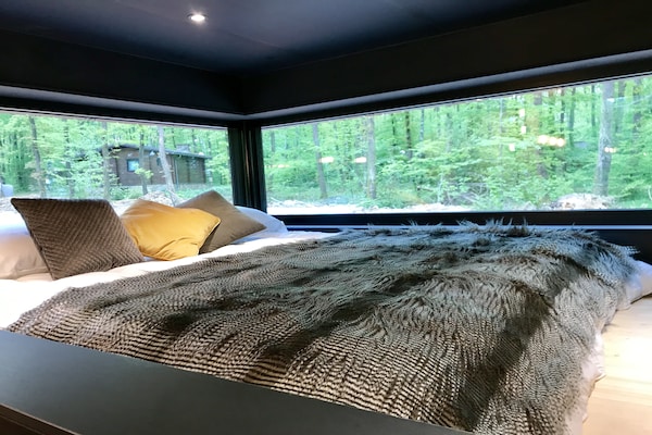 Foto van Lodge in Oignies Bos met Eco Design - Vakantiehuis in Oignies en Thiérache - BedRoom