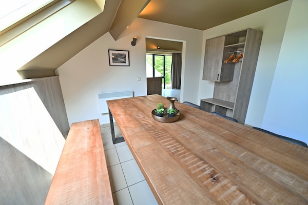 Foto van Appartement in België met bubbelbad - Vakantiehuis in Durbuy - DiningRoom