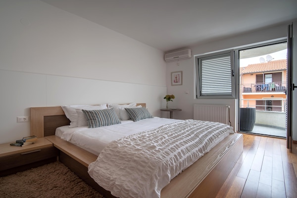 Foto van Stijlvol appartement aan zee in Rovinj - Vakantiehuis in Rovinj - BedRoom