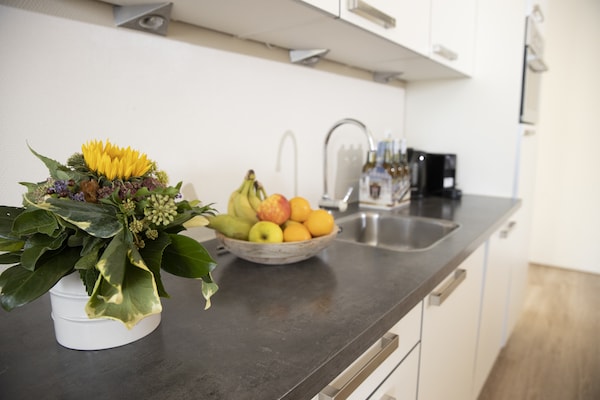 Foto van Modern penthouse met sauna - Vakantiehuis in Heimbach - Kitchen