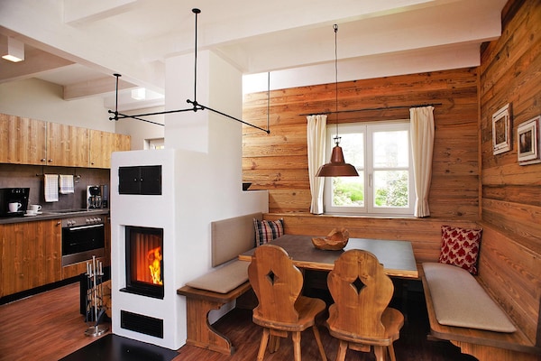 Foto van Twee-onder-een-kapwoningen, turfhuis - Vakantiehuis in Torfhaus - LivingRoom