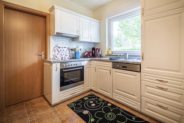 Foto van Vakantiehuis op de weide, spar - Vakantiehuis in Tanne - Kitchen