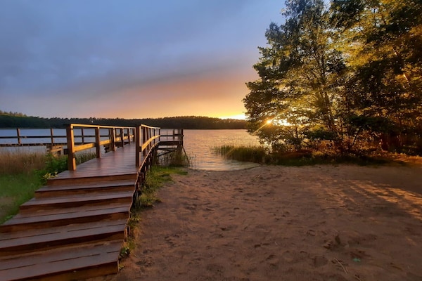 Foto van Twee-onder-een-kapwoningen in het natuurresort Drewitz - AreaSummer1KM