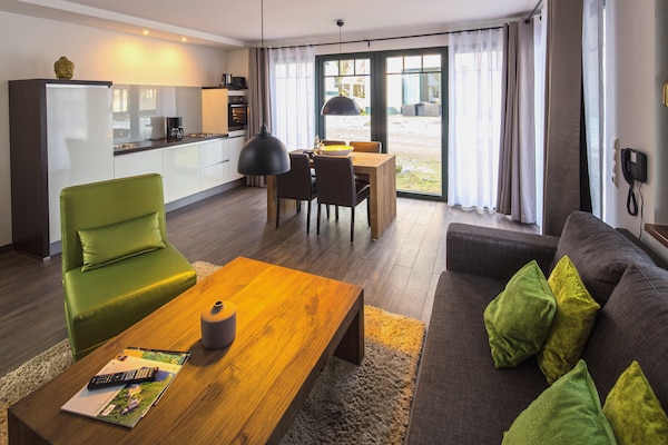 Foto van Halfvrijstaande woning in natuurgebied Drewitz. - Vakantiehuis in Drewitz - LivingRoom