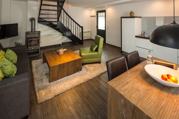 Foto van Halfvrijstaande woning in natuurgebied Drewitz. - Vakantiehuis in Drewitz - LivingRoom