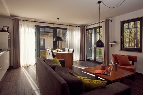 Foto van Halfvrijstaande woning in natuurgebied Drewitz. - Vakantiehuis in Drewitz - LivingRoom