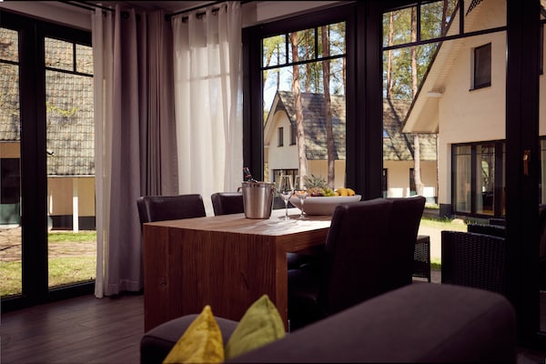 Foto van Halfvrijstaande woning in natuurgebied Drewitz. - Vakantiehuis in Drewitz - LivingRoom